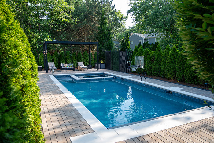backyard pool