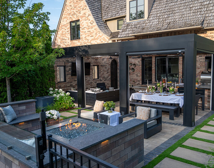 Outdoor Living Pergola Backyard Concord Drive