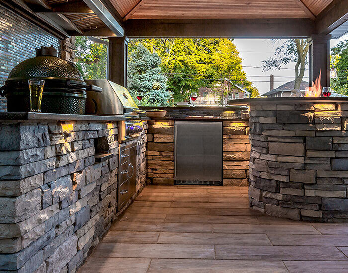 Outdoor kitchen essentials