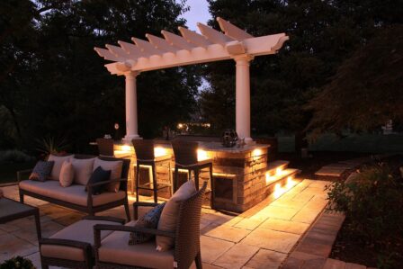 Pergola Night Side