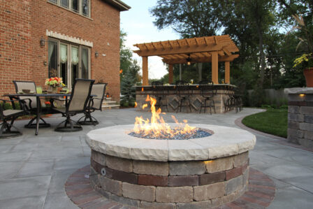 Backyard Fire Pit For Entertaining